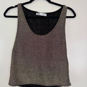 Zara Women's Metallic Tank Top